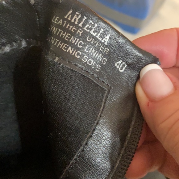 Spring Step Black Leather Ankle Boots - Picture 3 of 7